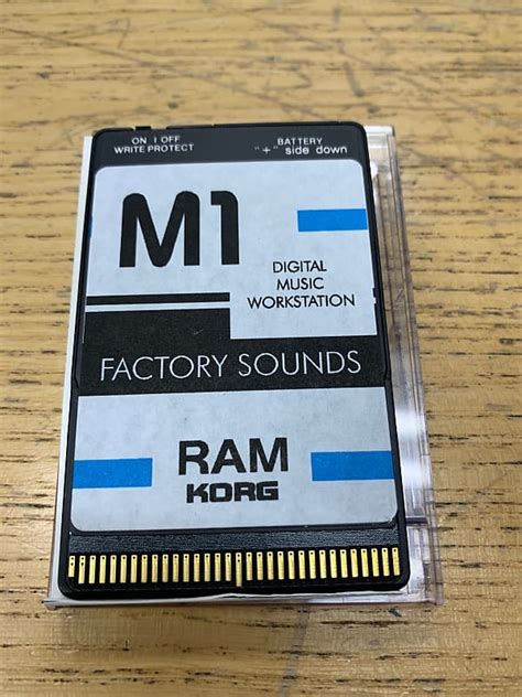 I bought these in 1989 after I whipped out all the <b>factory</b> <b>sounds</b>. . Korg m1 factory sounds card